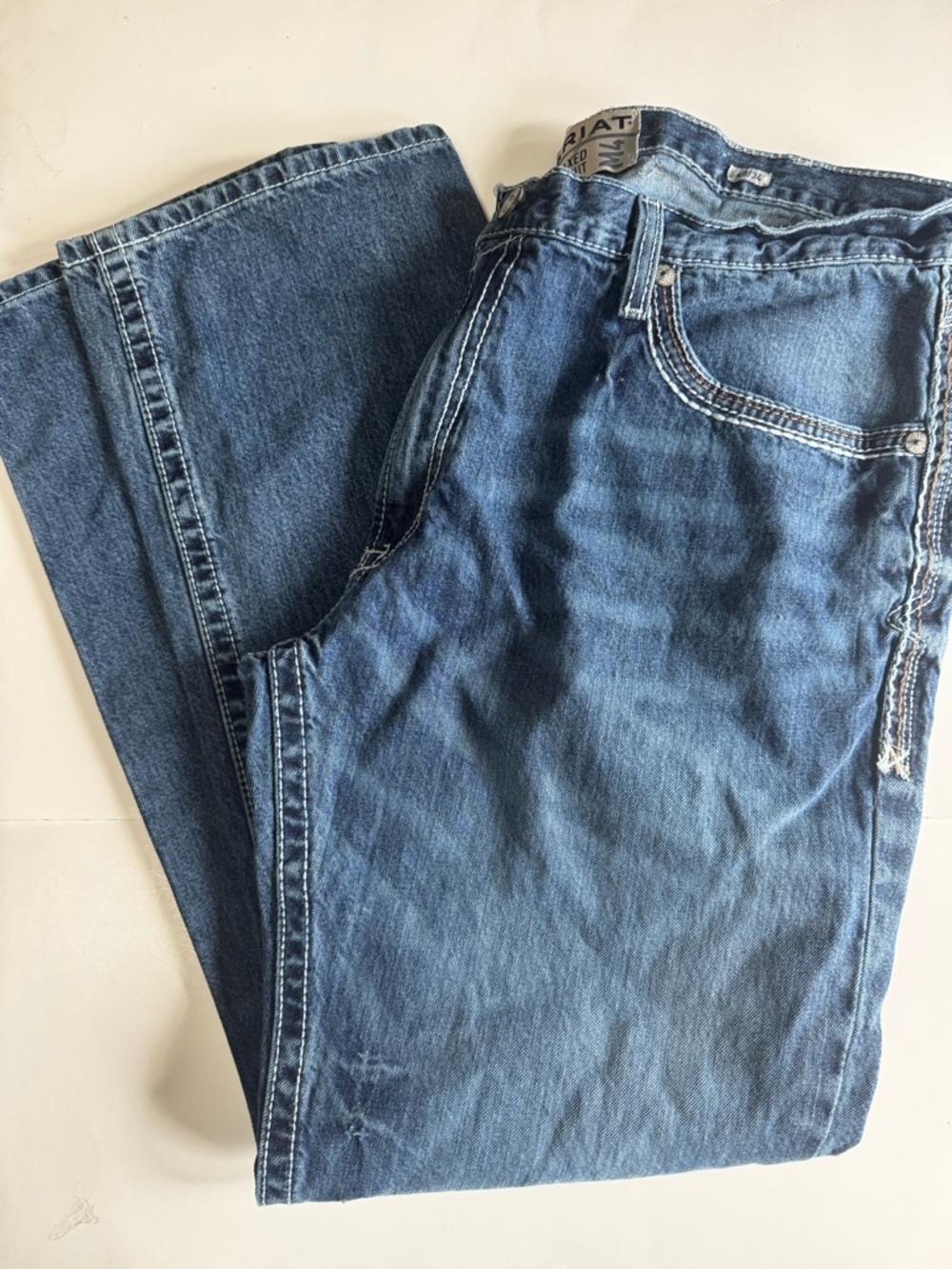 NWOT! Ariat M4 Jeans Men’s 40x34 Relaxed Bootcut Western Work Denim